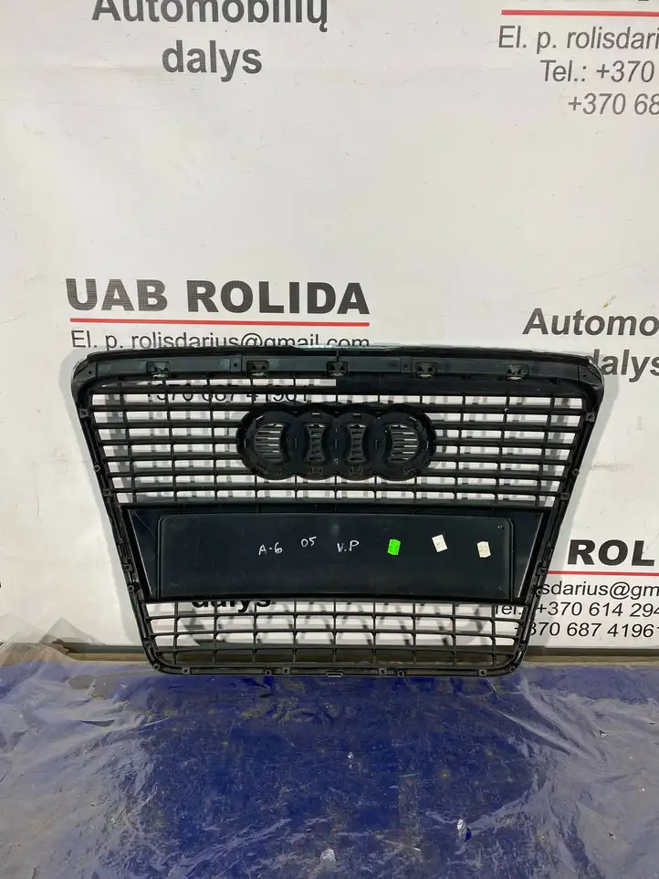 Audi A6 S6 C6 4F (2004 - 2008) 4F0853651S Верхняя решетка радиатора — фото 6