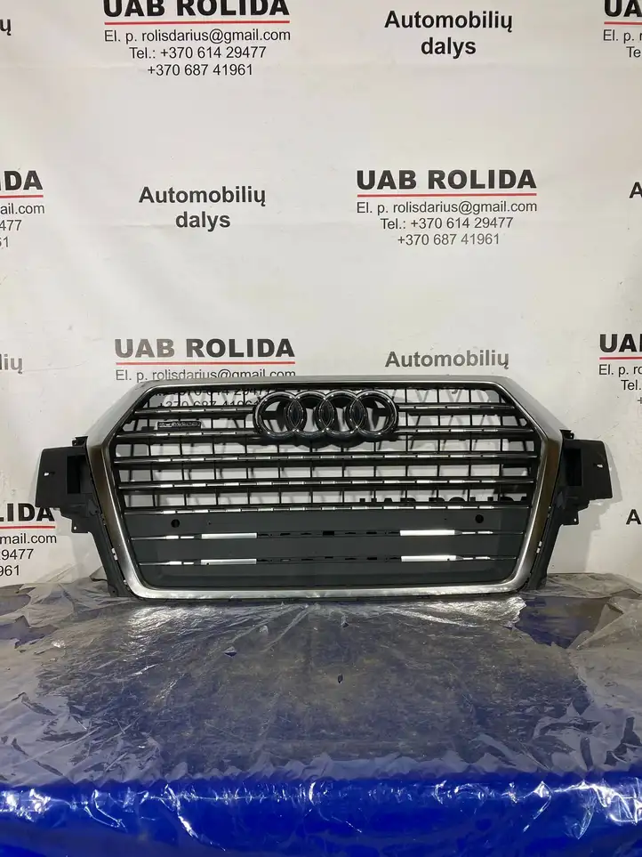 Audi Q7 4M (2015 - ) 4M0853651 Верхняя решетка радиатора — фото 1