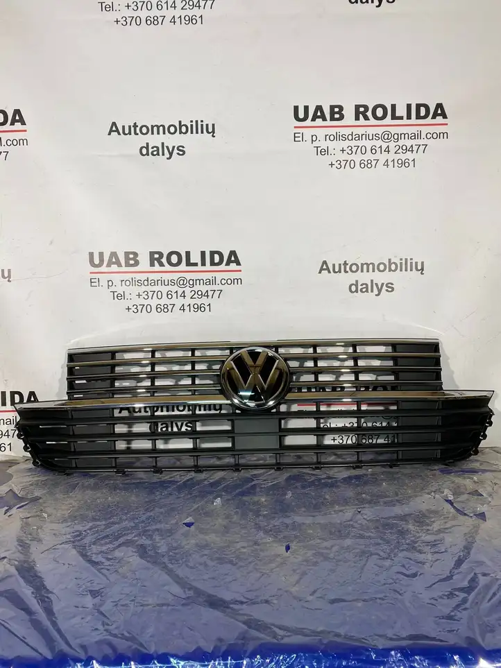 Volkswagen Transporter - Caravelle T6 (2015 - 2022) 7LA853653H Передняя решетка — фото 1