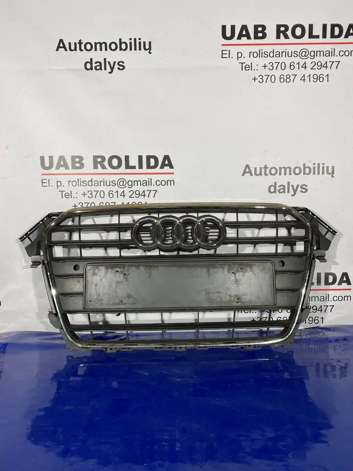 Audi A4 S4 B8 8K (2011 - 2015) 8K0853651E Верхняя решетка радиатора — фото 1