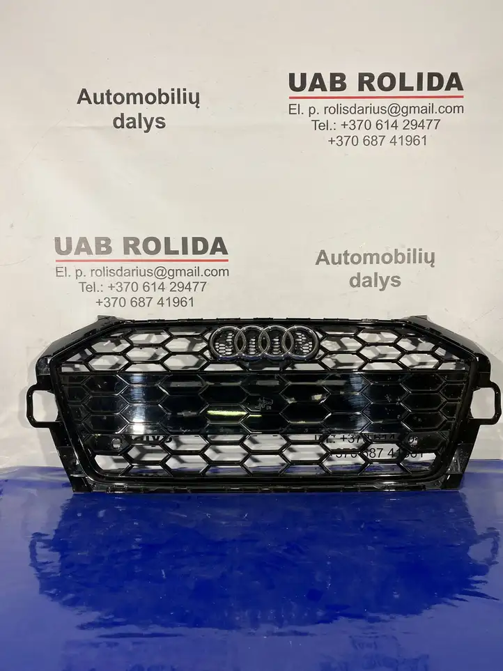 Audi A4 S4 B9 8W (2019 - ) 8W0853651EB Верхняя решетка радиатора — фото 1
