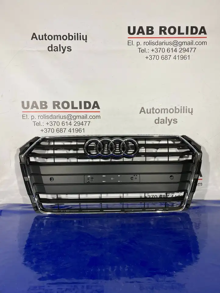 Audi A4 S4 B9 (2015 - 2019) 8W0853651D Верхняя решетка радиатора — фото 1