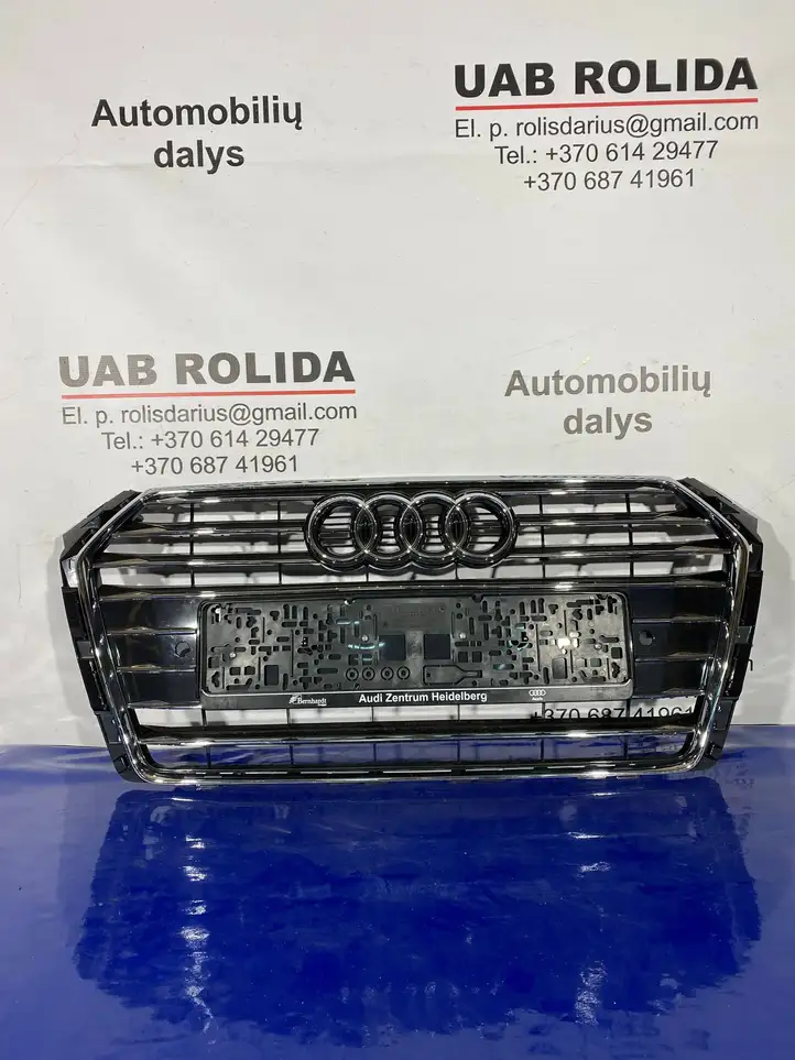 Audi A4 S4 B9 (2015 - 2019) 8W0853651AB Верхняя решетка радиатора — фото 1