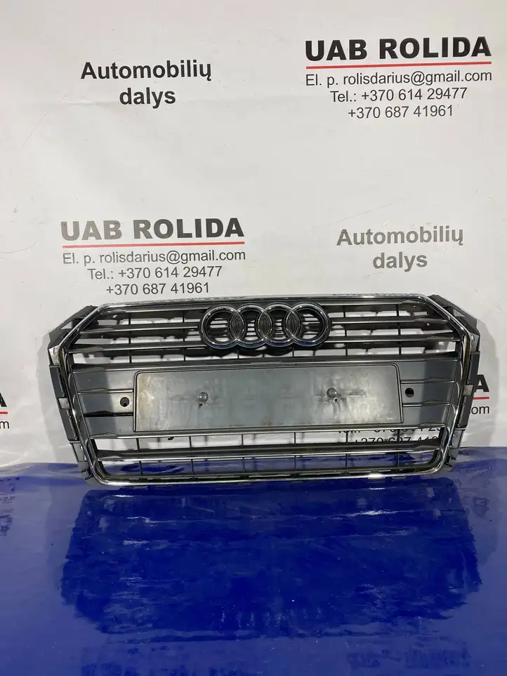 Audi A4 S4 B9 (2015 - 2019) 8W0853651AB Верхняя решетка радиатора — фото 1