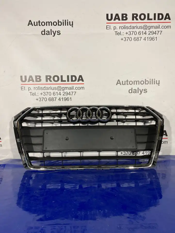 Audi A4 S4 B9 (2015 - 2019) 8W0853651 Верхняя решетка радиатора — фото 1