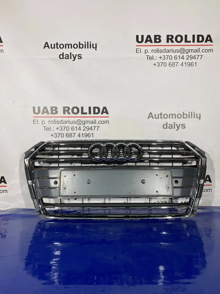 Audi A4 S4 B9 (2015 - 2019) 8W0853651AB Верхняя решетка радиатора — фото 1