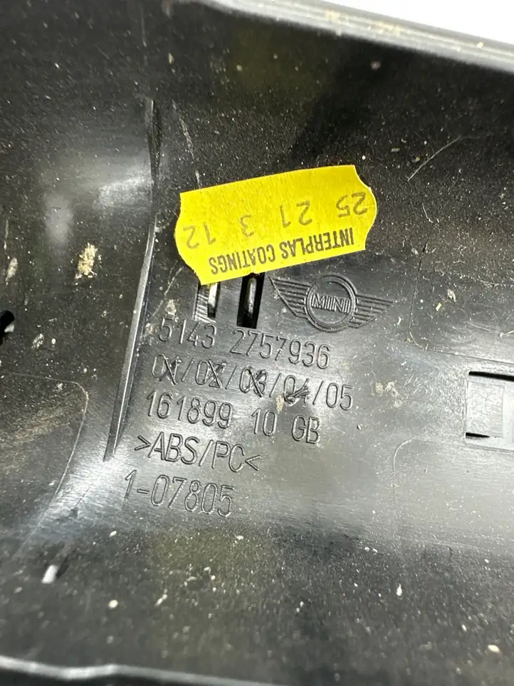 Mini One Cooper R57 (2007 - 2015) 2757936 Верхняя обшивка стойки B — фото 3