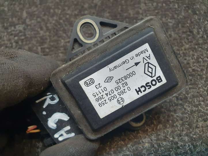 Renault Megane II (2002 - 2005)  0265005259 Датчик ESP (системы стабильности) (датчик курсовой устойчивости))