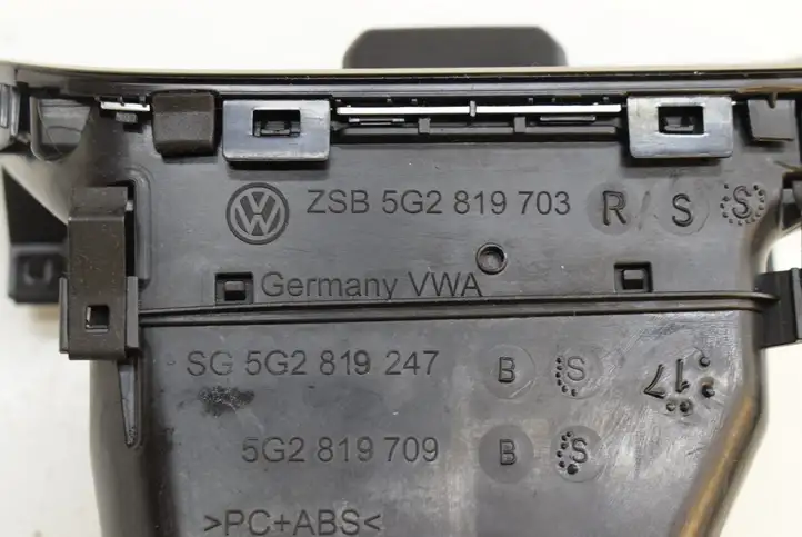 Volkswagen Golf VII (2013 - 2019) 5G2819709 Воздушная решетка панели — фото 5