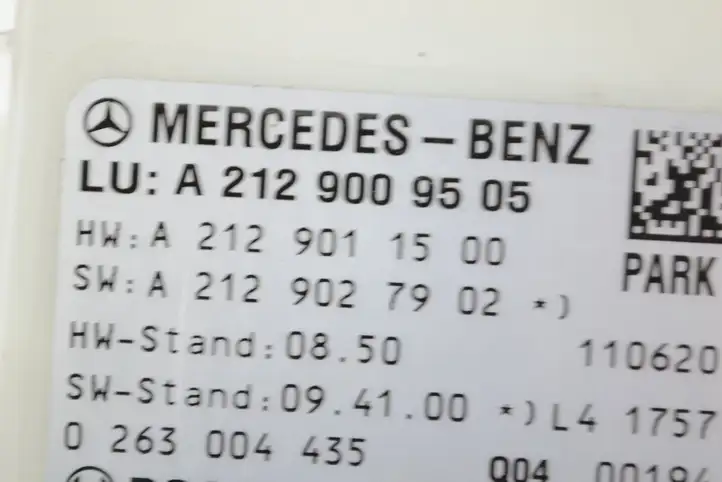 Mercedes-Benz E A207 (2010 - 2017) A2129009505 Блок управления парктрониками — фото 5
