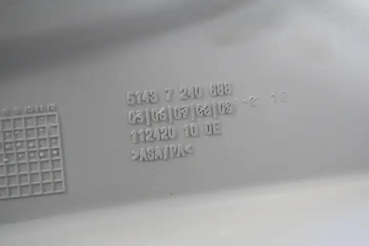 BMW 3 F30 F35 F31 (2012 - 2018) 51437240688 Прочие детали салона — фото 5