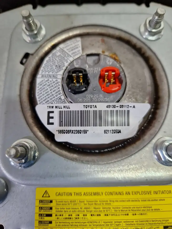 Toyota Avensis T250 (2006 - 2009) 6211205QA Подушка безопасности руля — фото 3