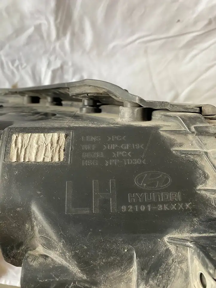 Hyundai Sonata (2003 - 2007) 921013KXXX Передняя фара — фото 4
