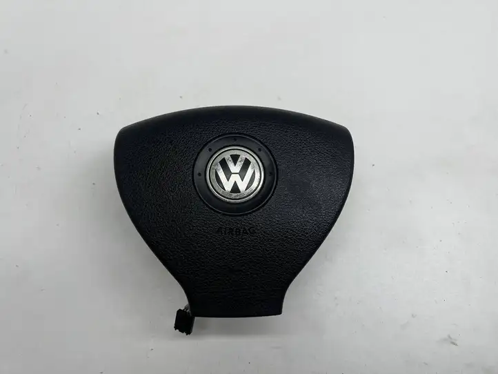 Volkswagen Touran I (2003 - 2010) 1K0880201AQ Подушка безопасности руля — фото 3