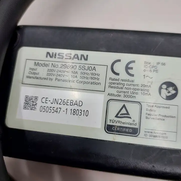 Nissan Leaf II (ZE1) (2017 - ) 296905SJ0A Кабель для зарядки электромобилей — фото 2