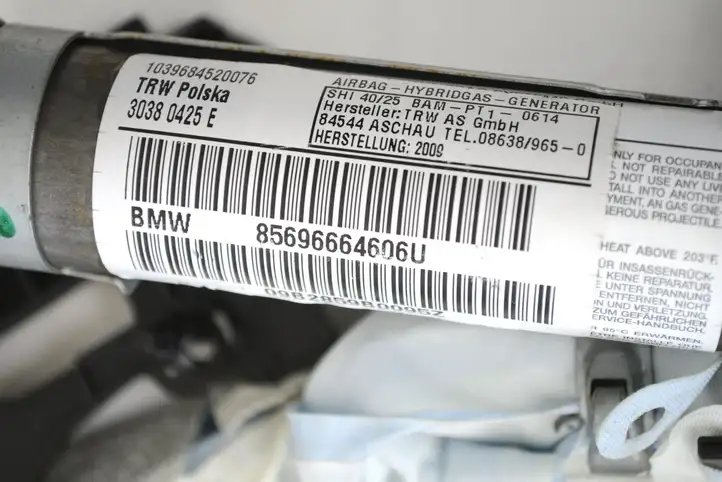 BMW 3 E90 E91 (2005 - 2012) 6966646 Боковая подушка безопасности шторка — фото 5