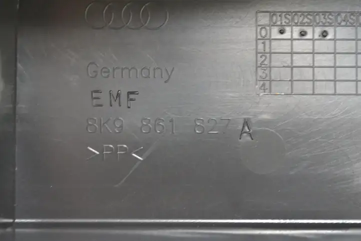 Audi A4 S4 B8 8K (2011 - 2015) 8K9861529B Пол багажника — фото 7