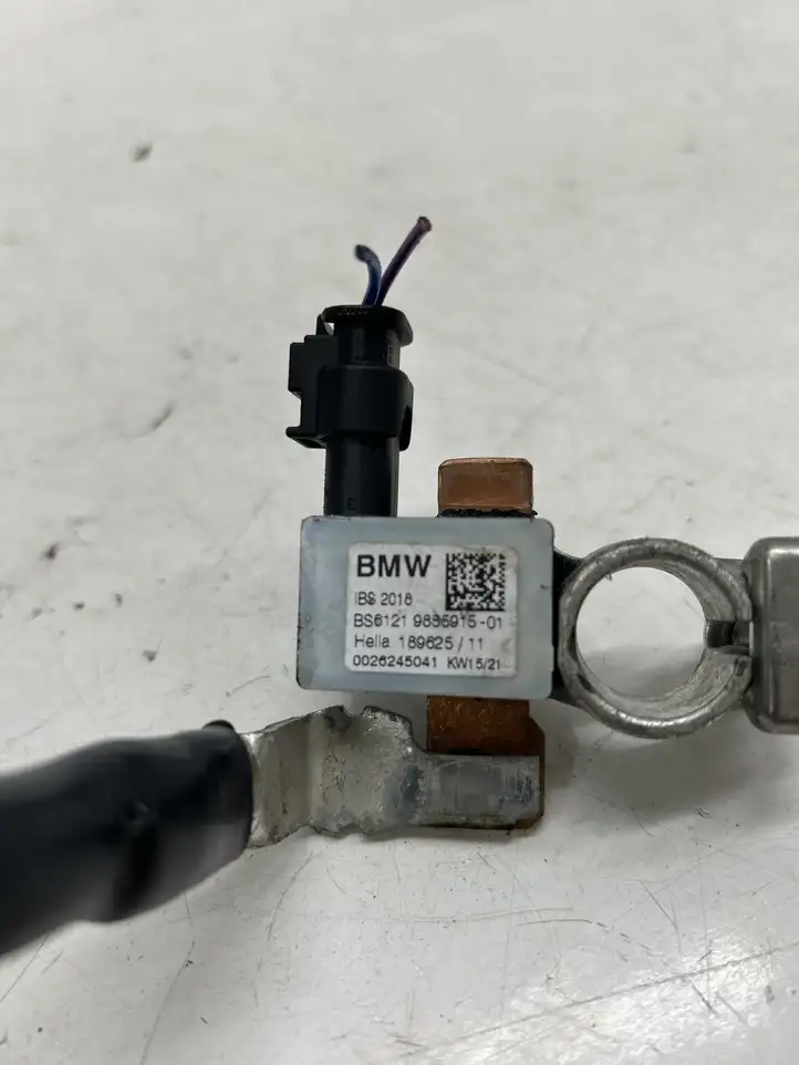 BMW iX3 G08 (2020 - ) 9855915 Минусовой провод аккумулятора — фото 2
