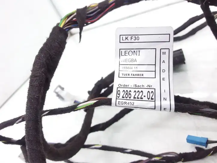 BMW 3 F30 F35 F31 (2012 - 2018) 9286222 Проводка передней двери — фото 4