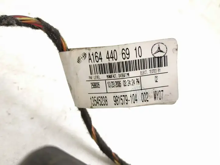 Mercedes-Benz ML W164 (2005 - 2011) 1644406910 Проводка передней двери — фото 2