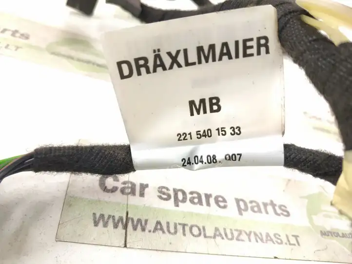 Mercedes-Benz S W221 (2005 - 2013) A2215401533 Проводка передней двери — фото 6