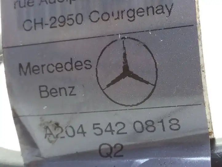 Mercedes-Benz C W204 (2007 - 2014) A2045420818 Минусовой провод аккумулятора — фото 4