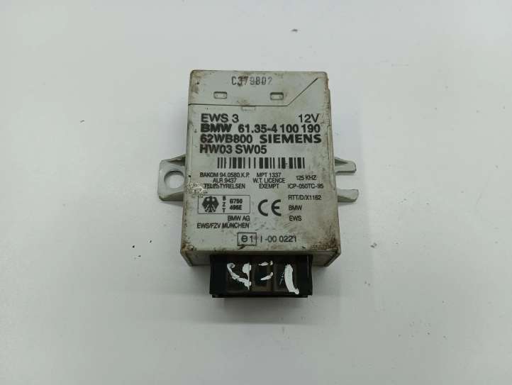 4100190 BMW 3 E46 Imobilaizerio valdymo blokas