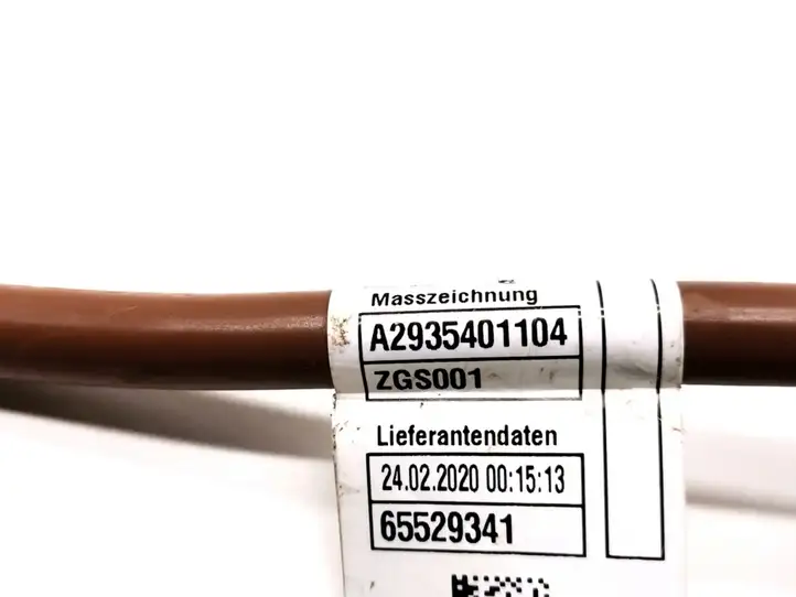 Mercedes-Benz EQC (2018 - ) A2935401104 Минусовой провод аккумулятора — фото 2