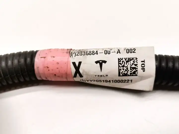 Tesla Model X (2015 - 2021) 203688400A Минусовой провод аккумулятора — фото 3