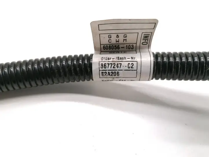 BMW 2 F45 (2014 - 2021) 8677247 Минусовой провод аккумулятора — фото 2
