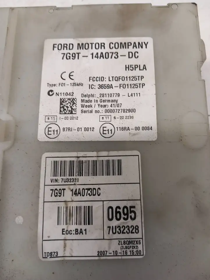 Ford Mondeo MK IV (2007 - 2014) 7G9T14A073DC Блок предохранителей (комплект) — фото 2