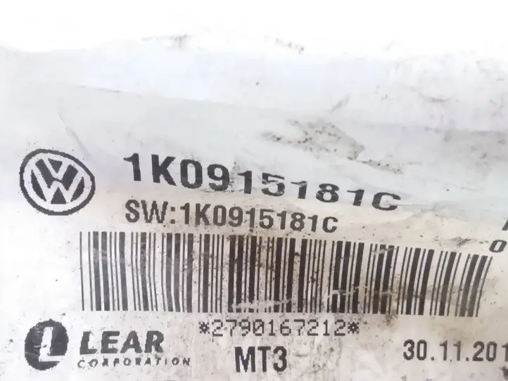 Volkswagen Golf VI (2009 - 2013) 1K0915181C Минусовой провод аккумулятора — фото 2