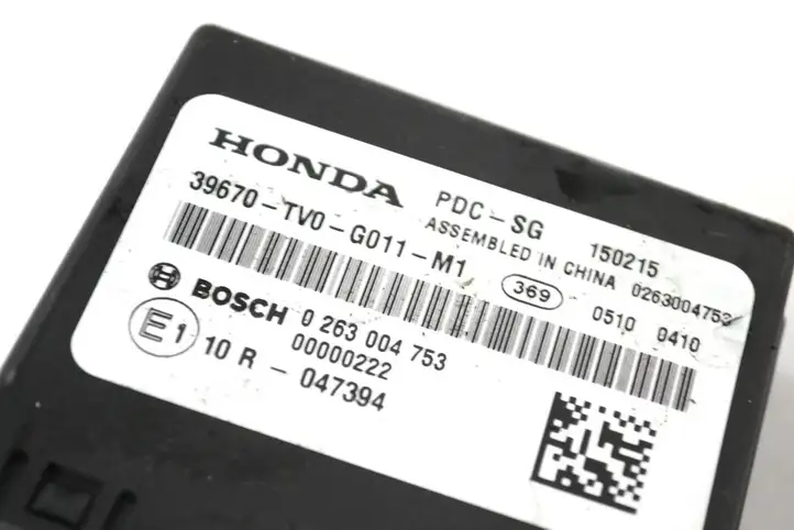 Honda Civic IX (2011 - 2017) 39670TV0G011M1 Блок управления парктрониками — фото 4