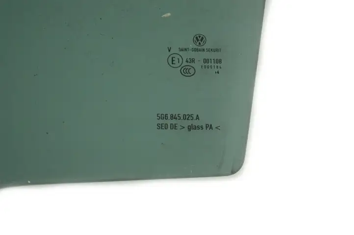 Volkswagen Golf VII (2013 - 2019) 5G6845025A Стекло задней двери — фото 5