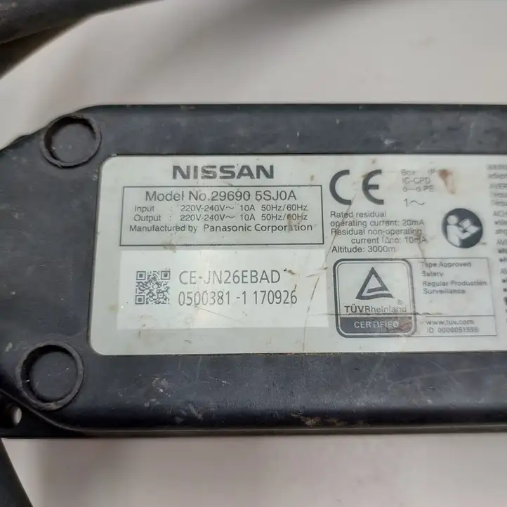 Nissan Leaf II (ZE1) (2017 - ) 296905SJ0A Кабель для зарядки электромобилей — фото 3