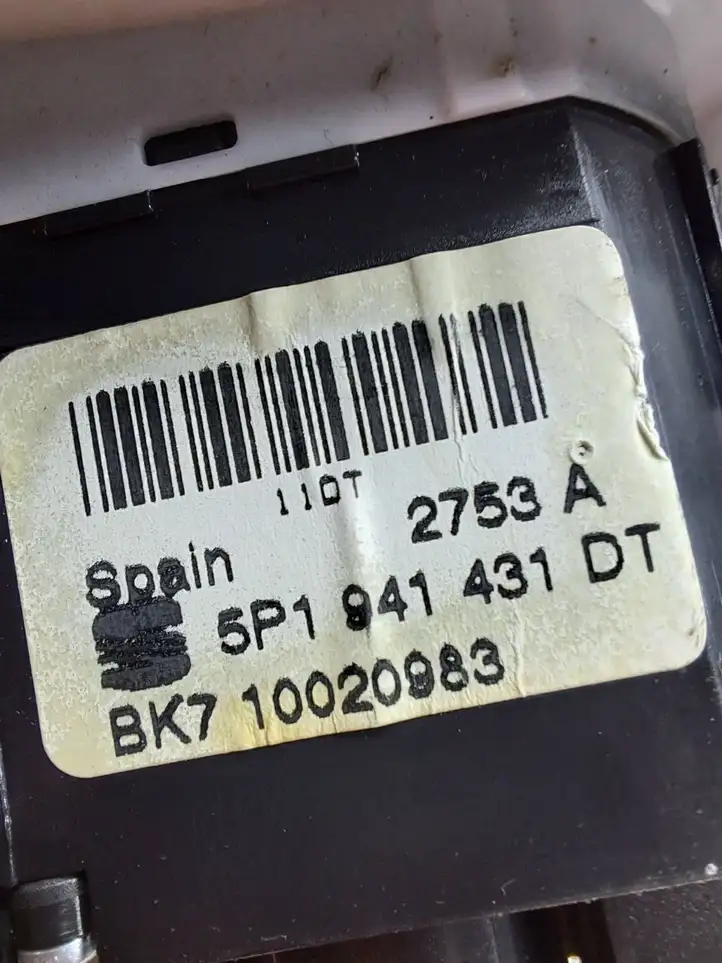 Seat Altea XL (2004 - 2015) 5P1941431DT Включатель фонарей — фото 3