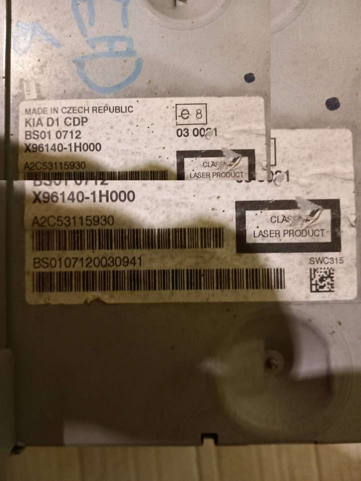 Kia Ceed (2006 - 2010)  X961401H000 Радио/ проигрыватель CD/DVD / навигация