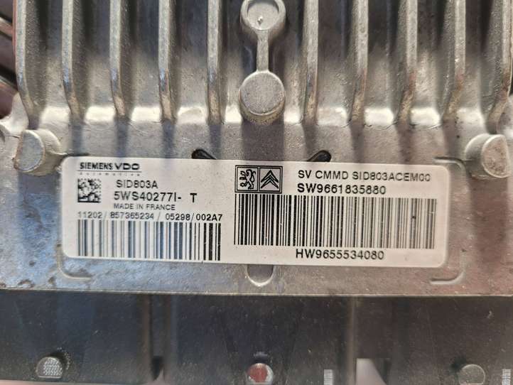 Citroen C4 (2004 - 2008)  9661835880 Блок управления двигателя