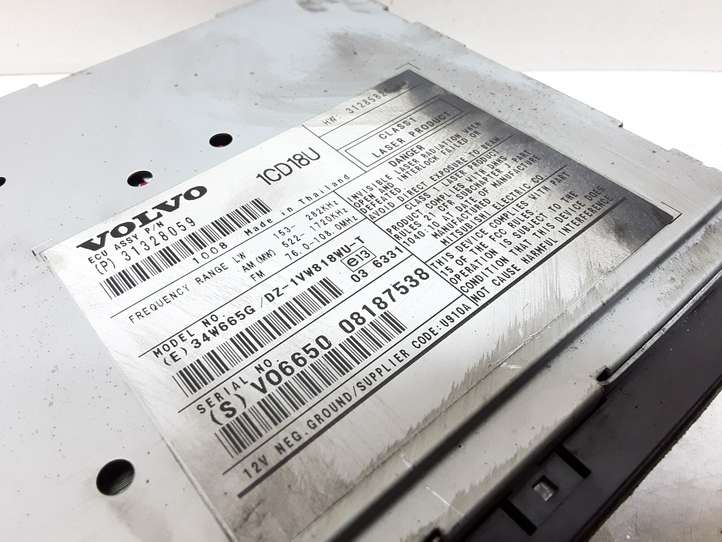 Volvo C30 (2010 - 2013)  P31328059 Радио/ проигрыватель CD/DVD / навигация