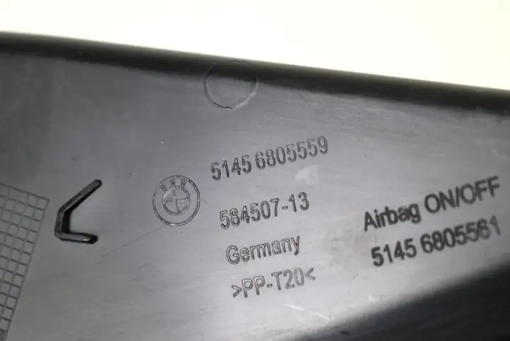 BMW 3 G20 G21 (2019 - ) 6805559 Боковая отделка панели приборов — фото 5