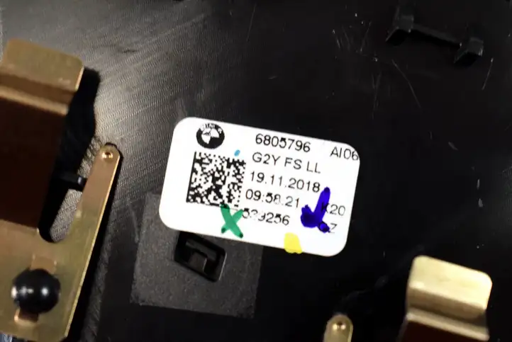 BMW 3 G20 G21 (2019 - ) 6805796 Воздушная решетка панели — фото 5