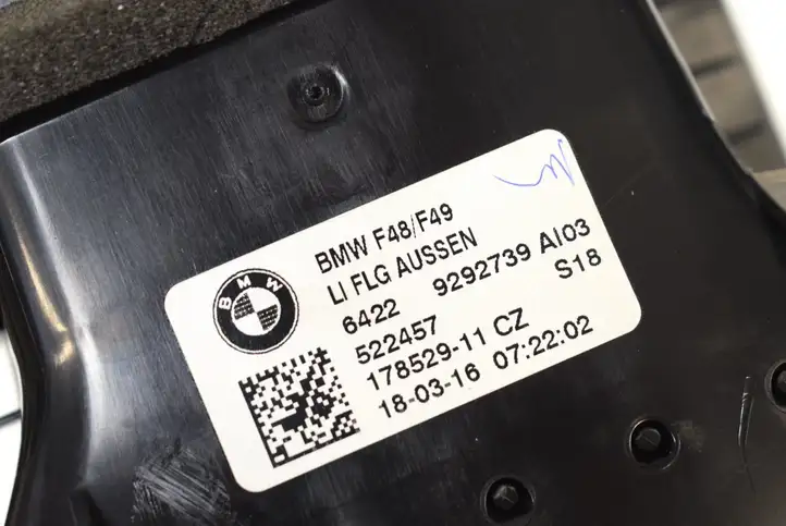 BMW X1 F48 F49 (2015 - 2022) 9292739 Воздушная решетка панели — фото 5