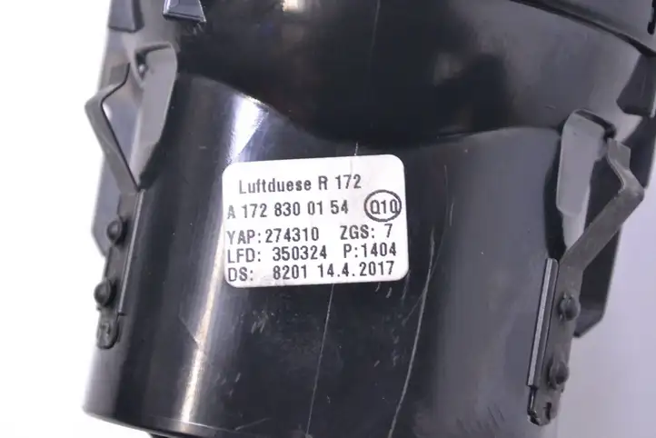 Mercedes-Benz SLC R172 (2016 - ) A1728300154 Воздушная решетка панели — фото 5