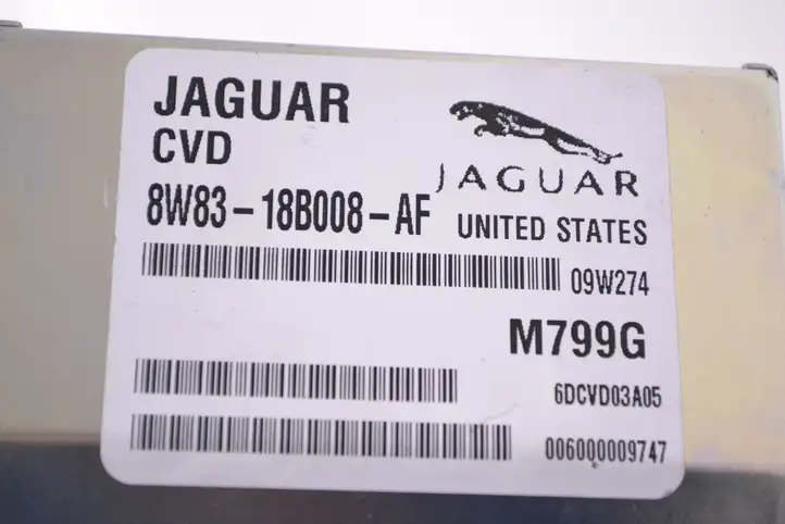 Jaguar XK - XKR (2009 - 2011) 8W8318B008AF Блок управления подвеской — фото 5