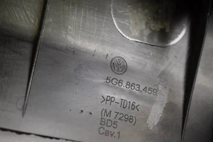 Volkswagen Golf VII (2013 - 2019) 5G6863459 Отделка порога багажника — фото 5
