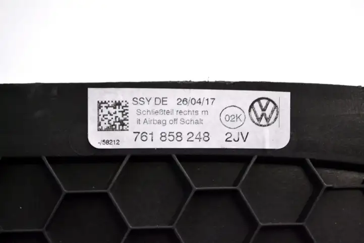 Volkswagen Touareg III (2018 - ) 761858248 Боковая отделка панели приборов — фото 5