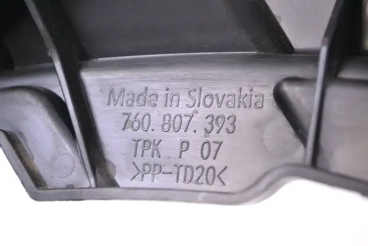 Volkswagen Touareg III (2018 - ) 760807393 Кронштейн угловой части бампера — фото 5