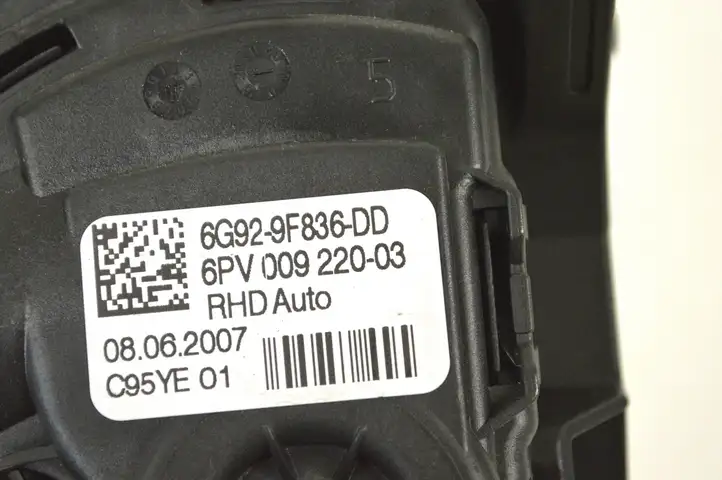 Volvo S80 (2006 - 2009) 6G929F836DD Педаль акселератора — фото 4