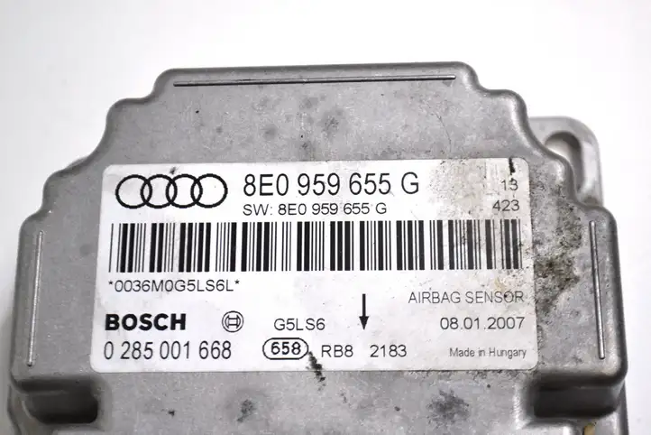 Audi A4 S4 B7 8E 8H (2004 - 2009) 8E0959655G Блок управления SRS — фото 5