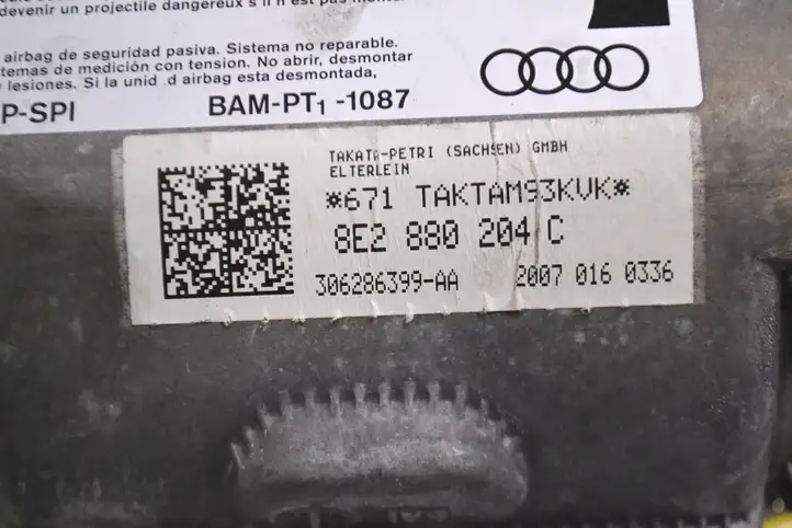 Audi A4 S4 B7 8E 8H (2004 - 2009) 8E2880204C Подушка безопасности пассажира — фото 5